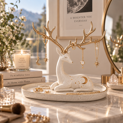 Deer Antler Jewelry Stand