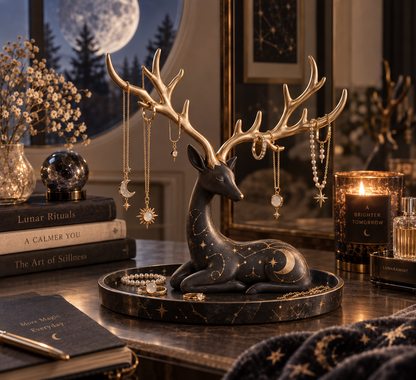 Deer Antler Jewelry Stand