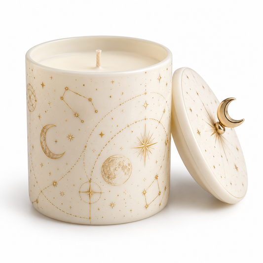 Celestial Star Map Scented Candle