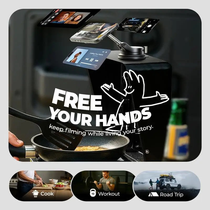 🔥Foldable Magnetic Phone Holder
